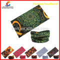 Multifunction 12in1 wearing tube headwear novelty bandana polyester stretch bandanas fashion outdoor seamless bandana